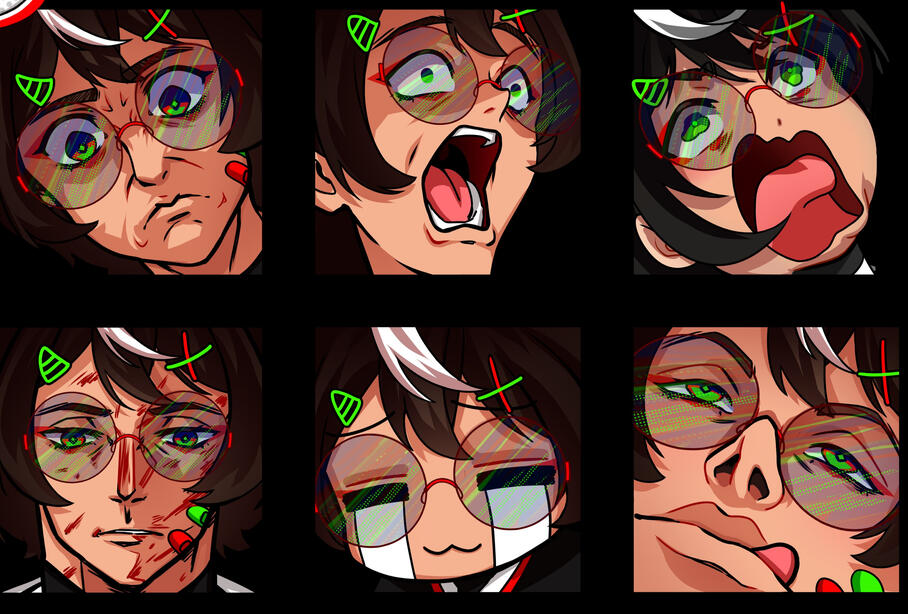 6 Emotes $60